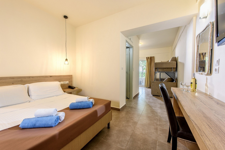 Bedroom 3, Eurohotel Katrin Hotel & Bungalows, Crete
