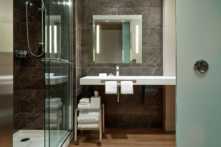 Bathroom 5, AC Hotel by Marriott Minneapolis Downtown, Hennepin