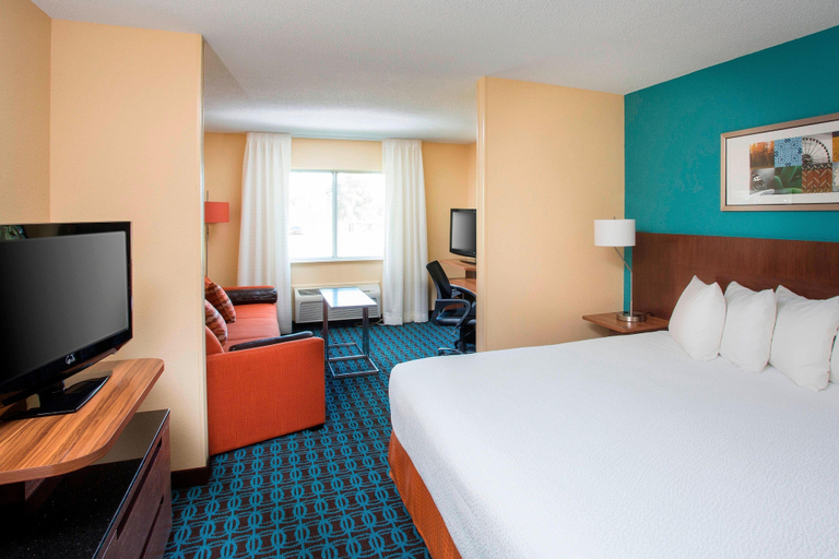 Bedroom 4, Fairfield Inn & Suites Terre Haute, Vigo