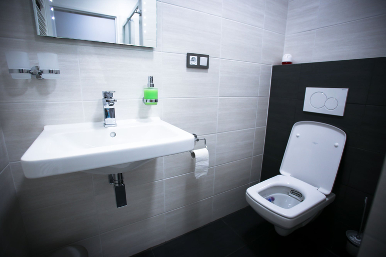 Bathroom 5, Ubytování v Brně, Brno