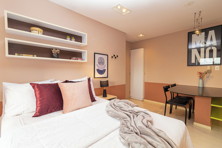 Bedroom 1, Vossa Bossa Bela Cintra Home, São Paulo
