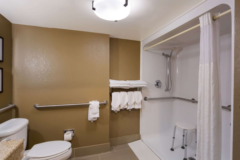 Bathroom 4, Comfort Suites Near University, Middlesex