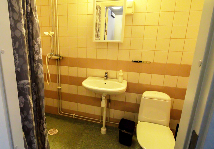Bathroom 4, Nipanhotellet, Sollefteå