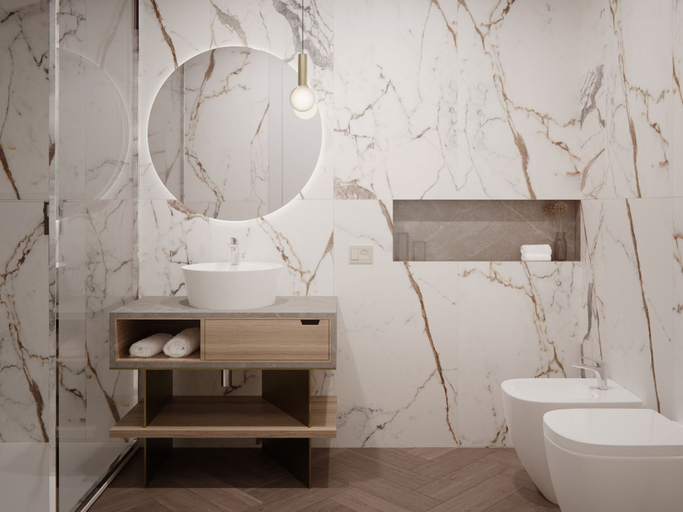 Bathroom 5, SALUS Smart & Chic Hotel, Venezia