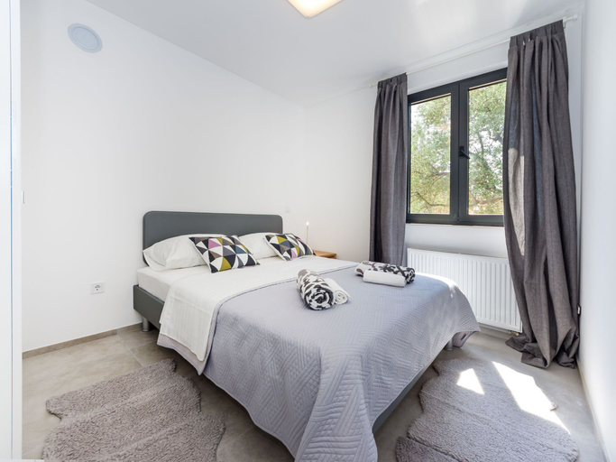 Bedroom 3, Modern Villa in Bibinje With Terrace, Sukošan