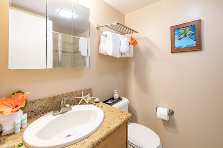 Bathroom 4, Valley Isle 1108b 2 Bedroom Condo by RedAwning, Maui
