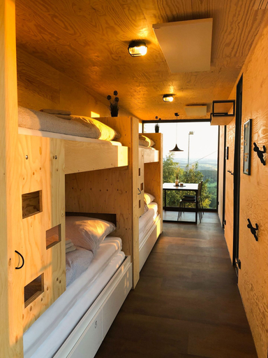 Bedroom 2, Bergheim Container Lodges, Vogtlandkreis