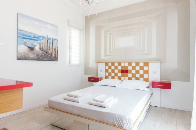 Bedroom 3, Charming Balcony Escape in Kipseli, Attica