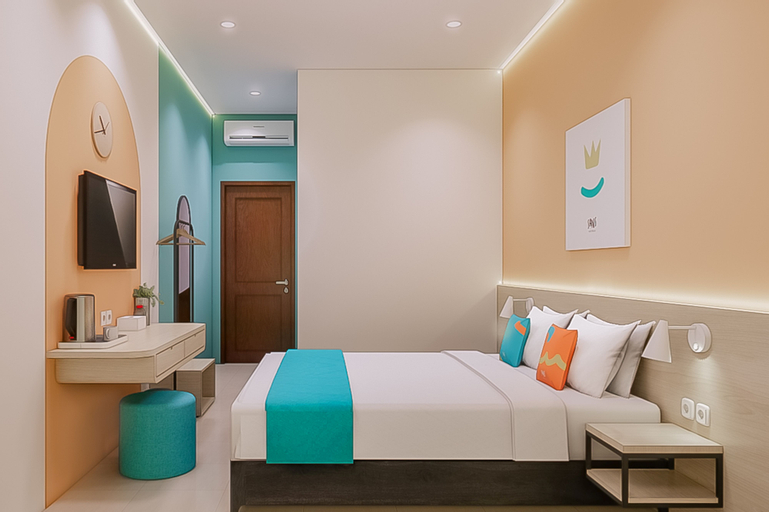 Bedroom 2, Sans Hotel AVA Palangkaraya by RedDoorz, Palangkaraya
