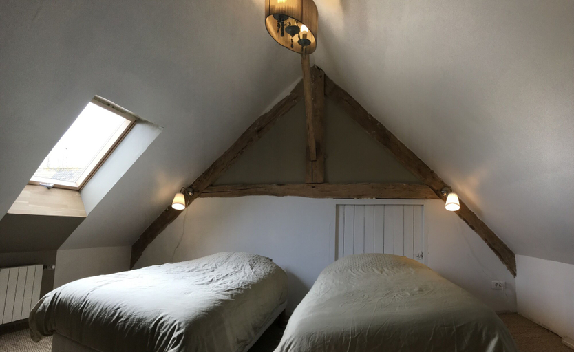 Bedroom 4, Domaine Des Tours Vauquelin, Orne
