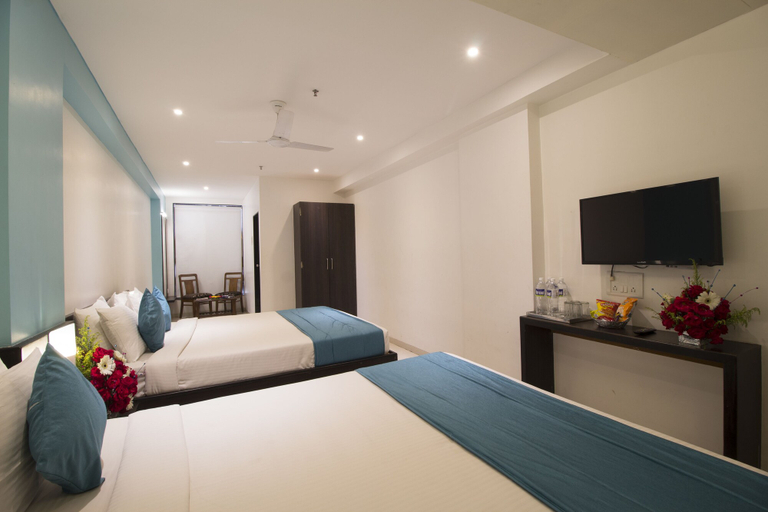 Bedroom 3, Hotel City Point, Ahmadnagar