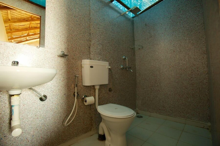 Bathroom 3, Sea Front Patnem Beach Huts, South Goa