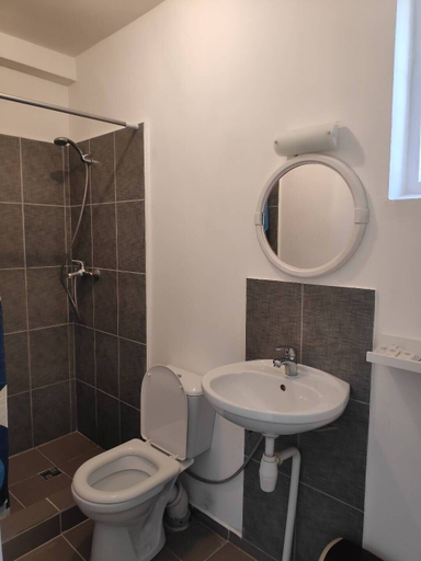 Bathroom 3, Hotel Elīna, Riga