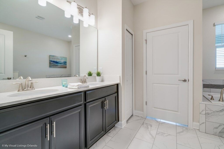 Bathroom 3, 891PBEACH Amazing Champions Gate 8 Bedroom 5 Bed Villa by RedAwning, Osceola