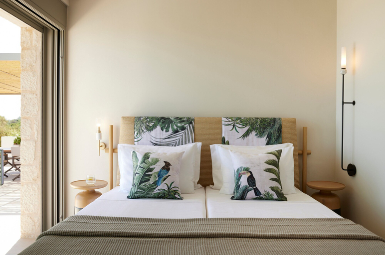 Bedroom 3, Epiphany Villas Lefkada, Ionian Islands