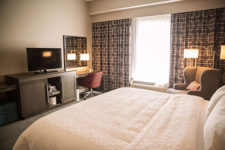 Bedroom 3, Hampton Inn Pontiac, Livingston