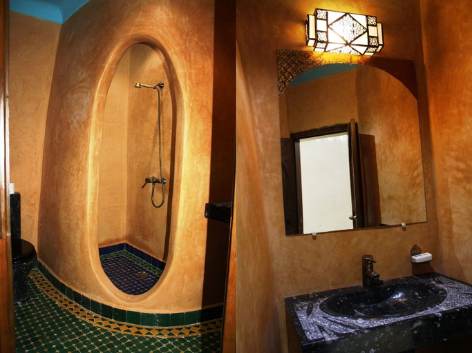 Bathroom 4, Riad Jnane Imlil, Al Haouz