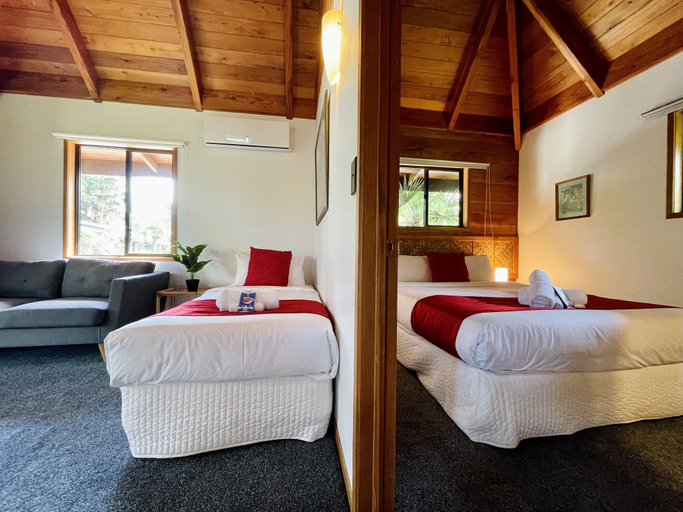 Bedroom 3, Pacific Harbour Villas, Thames-Coromandel