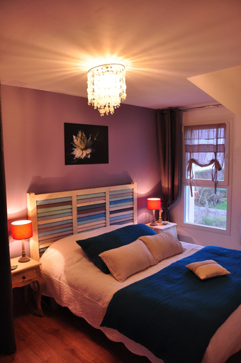Bedroom 3, Cottage Maison Drogou, Finistère