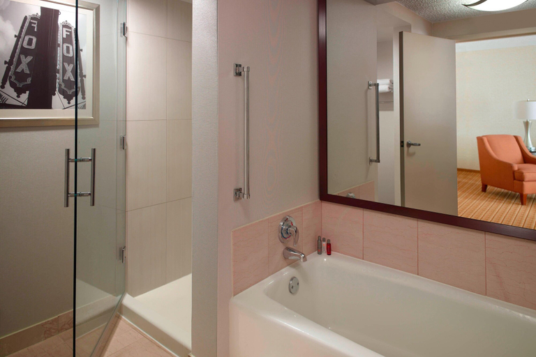 Bathroom 5, Atlanta Marriott Suites Midtown, Atlanta