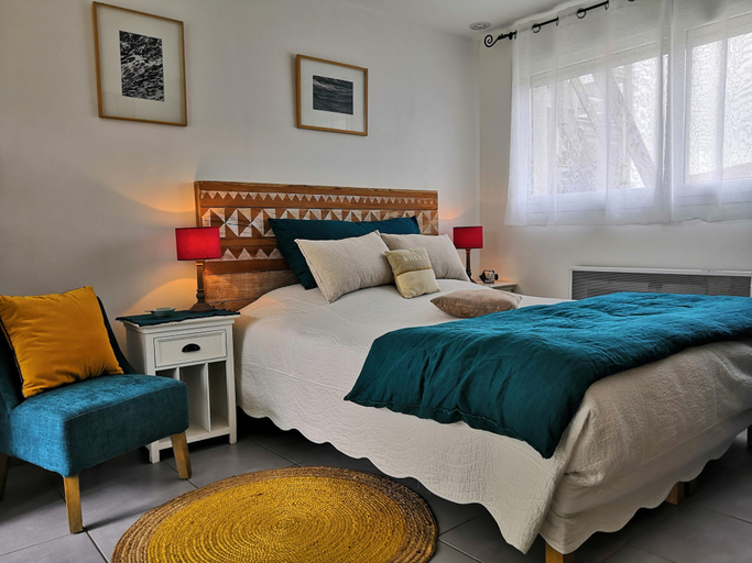 Bedroom 4, Cottage Maison Drogou, Finistère