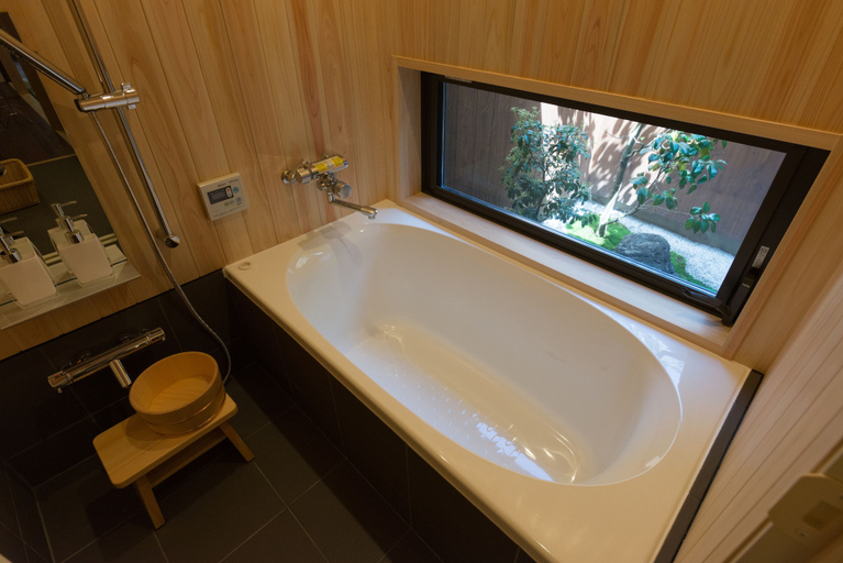 Bathroom 3, Rikyu-an Machiya Holiday House, Kyoto