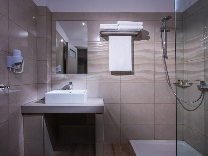 Bathroom, Thania Seaside Smotel - Adults Only, Crete