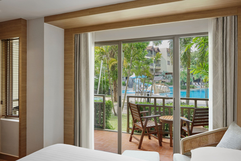 Bedroom 5, Phuket Marriott Resort & Spa, Merlin Beach, Phuket Island