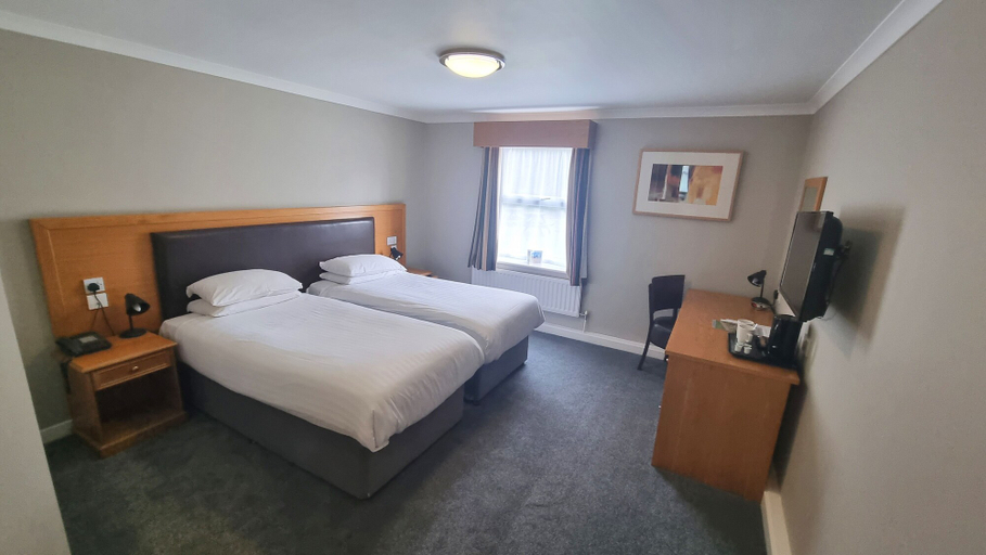 Bedroom 3, Burn Hall Hotel, North Yorkshire