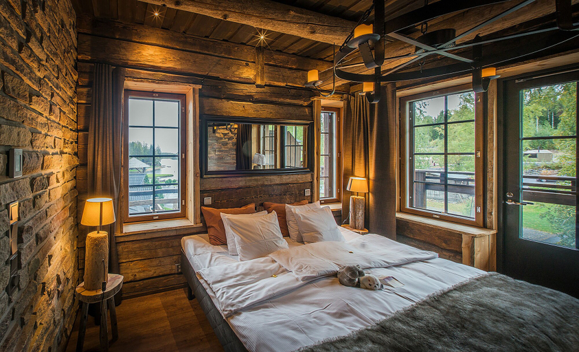 Bedroom 3, Hotel & Spa Resort Järvisydän, Southern Savonia