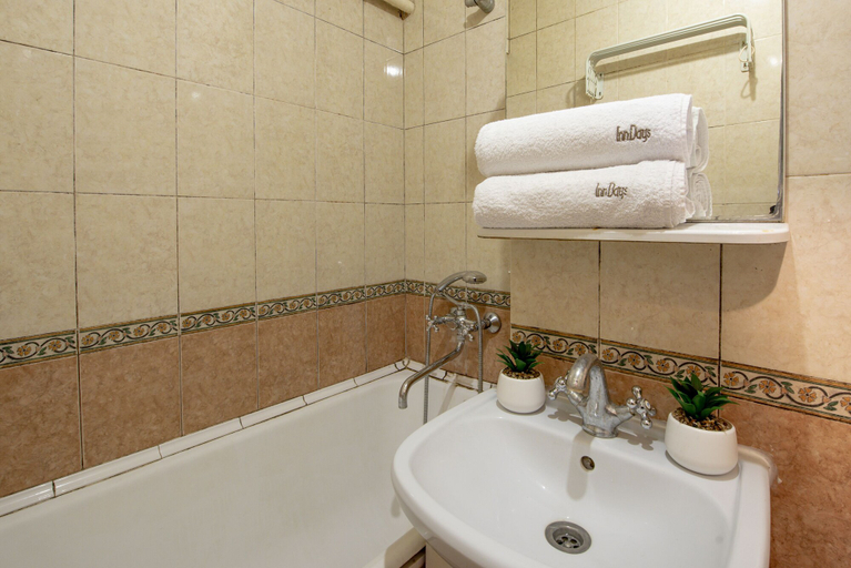 Bathroom 2, InnDays Podolsk st. Sverdlova 43a, Podol'sk