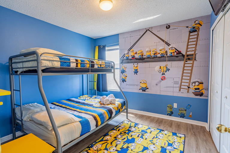 Bedroom 2, Themed Family Villa with Private Pool, Osceola