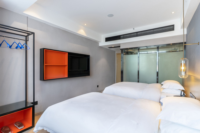 Bedroom 3, yì wū shì bó yì měi jū hotel, Jinhua