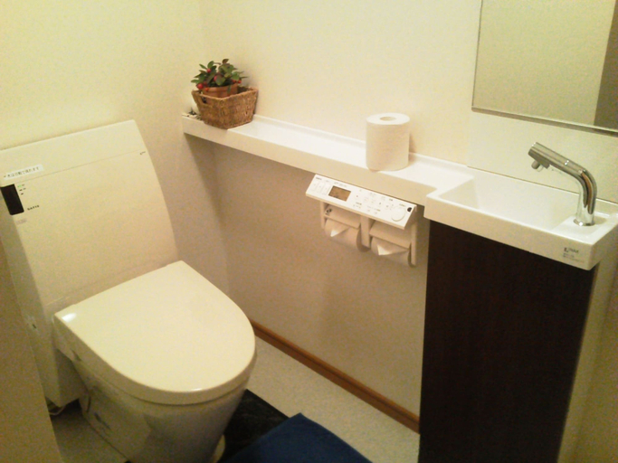 Bathroom 2, Matsuya Ryokan, Nagano