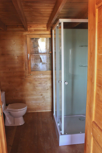 Bathroom, Monte do Azibo - Caravan Park, Macedo de Cavaleiros