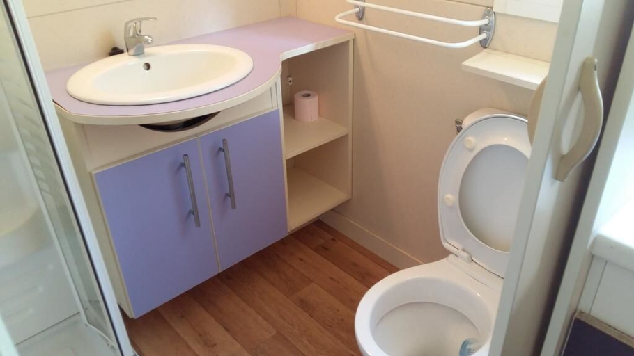 Bathroom, Camping de la Plage, Haute-Corse