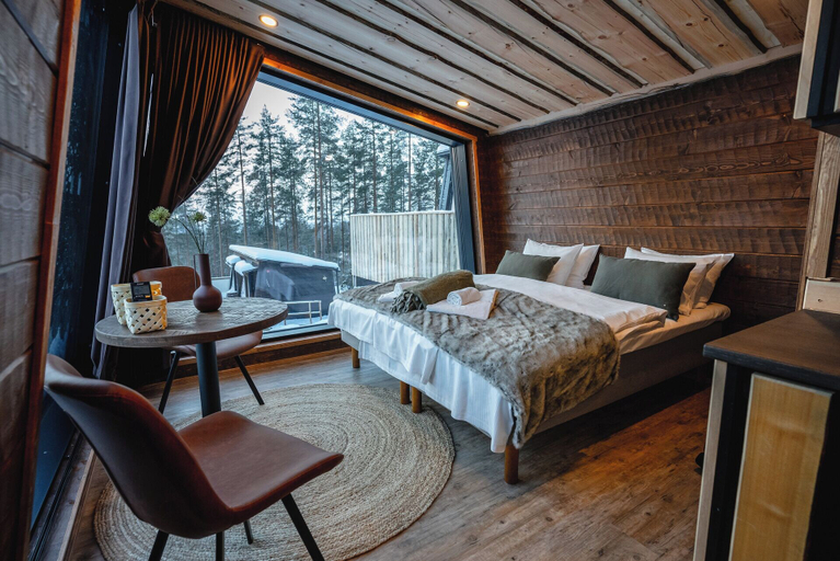 Bedroom 3, Hotel & Spa Resort Järvisydän, Southern Savonia