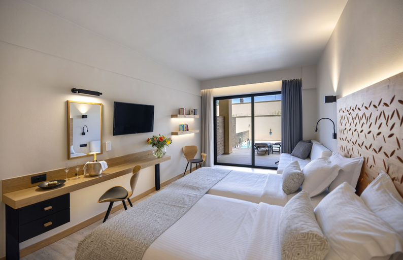 Bedroom 4, Atlantis Beach Hotel, Crete