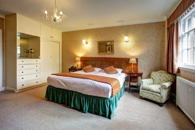 Bedroom 3, Ednam House Hotel, Scottish Borders