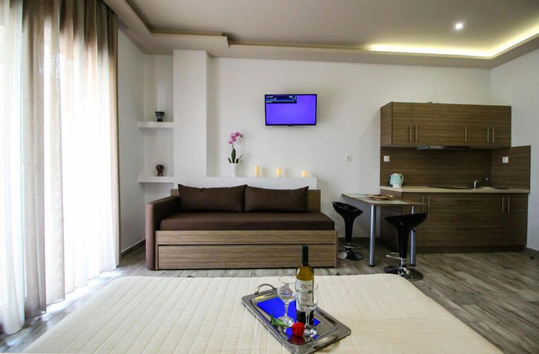 Bedroom 4, Anastasia's Studios, Central Macedonia