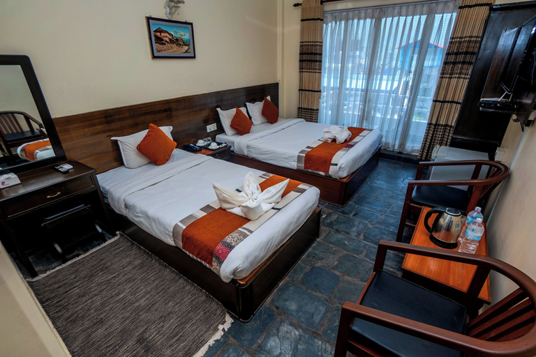 Bedroom 2, Hotel Kunja, Gandaki