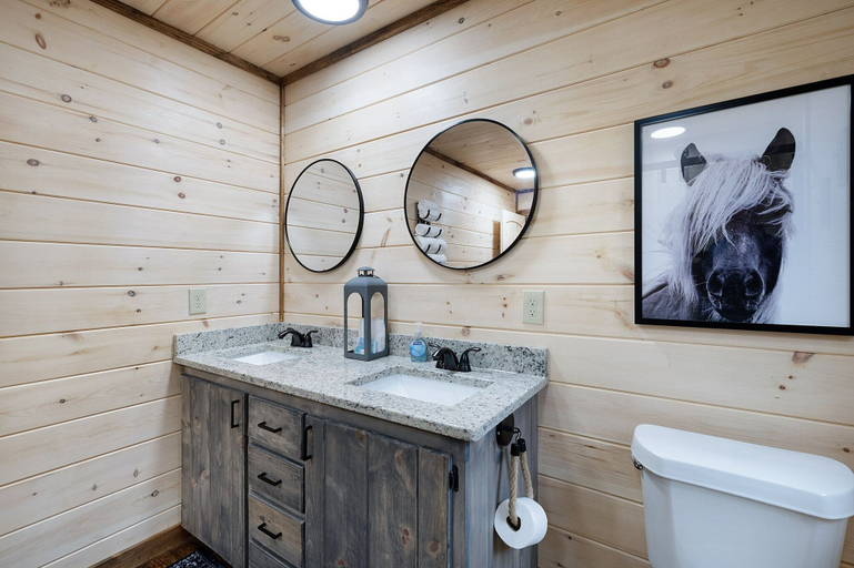 Bathroom 5, Knotty Dreams Retreat, Fannin