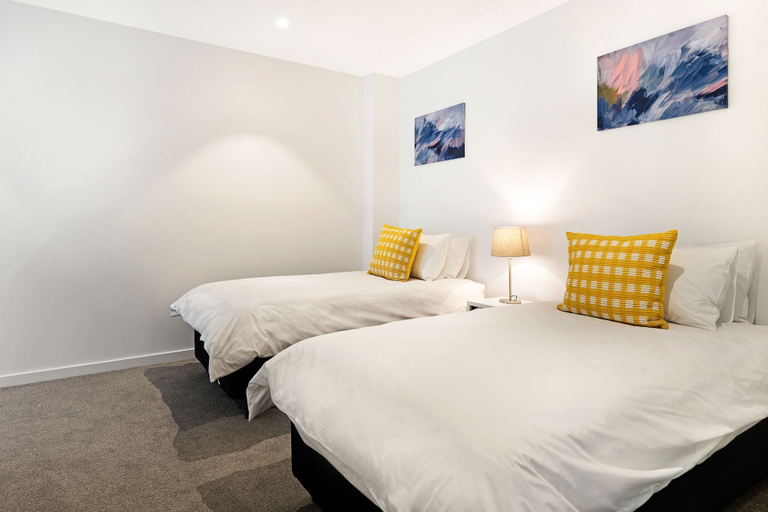 Bedroom 2, The Fifth Serviced Apartments, Melbourne