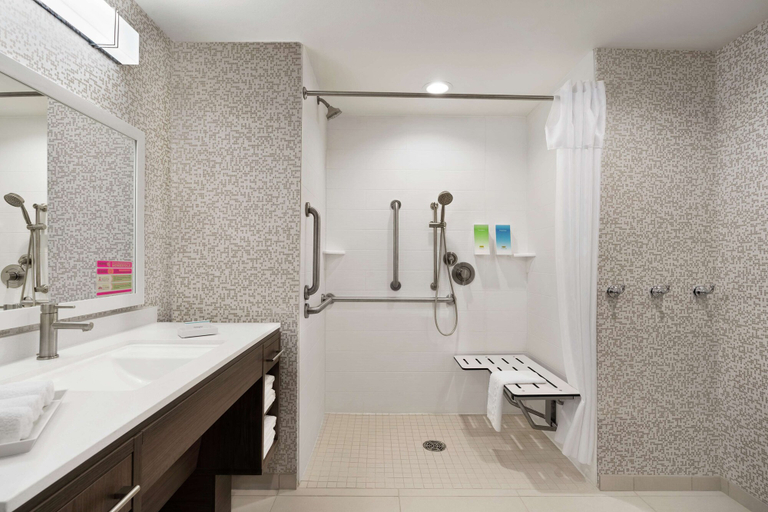 Bathroom 4, Home2 Suites by Hilton Harrisburg North, Dauphin