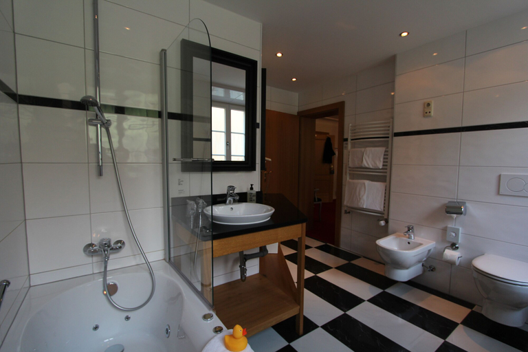 Bathroom 5, Hotel Goldener Hirsch, Ansbach