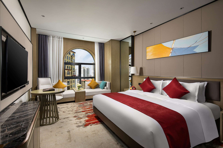 Bedroom 3, Ramada by Wyndham Jianyang, Chengdu