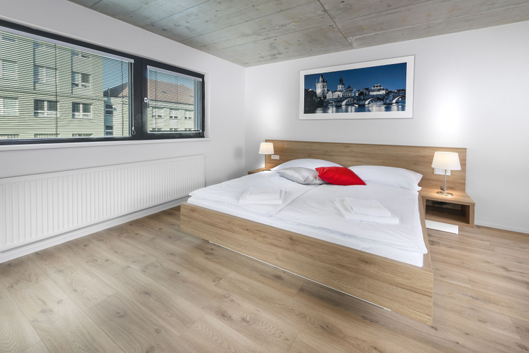 Bedroom 3, Downtown Suites Belohorska, Praha 6