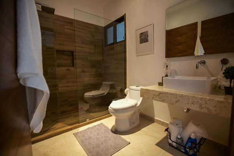 Bathroom 3, Villa Quetzal 2BR Jungle Dream with Private Pool, Cozumel