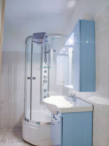 Bathroom 4, Sani Cape Villas - Stamatiadis, Central Macedonia