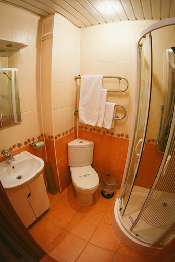 Bathroom 3, Severnaya Hotel, Novosibirskiy rayon